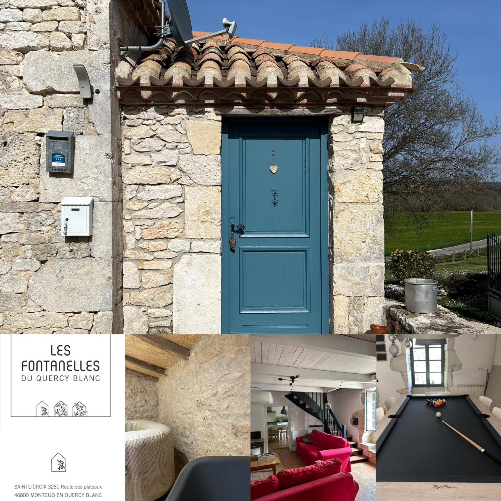 Les Fontanelles Du Quercy Blanc Villa Montcuq ภายนอก รูปภาพ