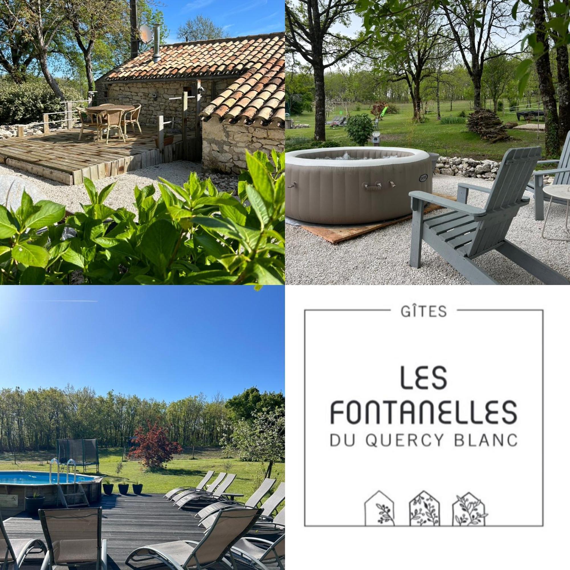 Les Fontanelles Du Quercy Blanc Villa Montcuq ภายนอก รูปภาพ