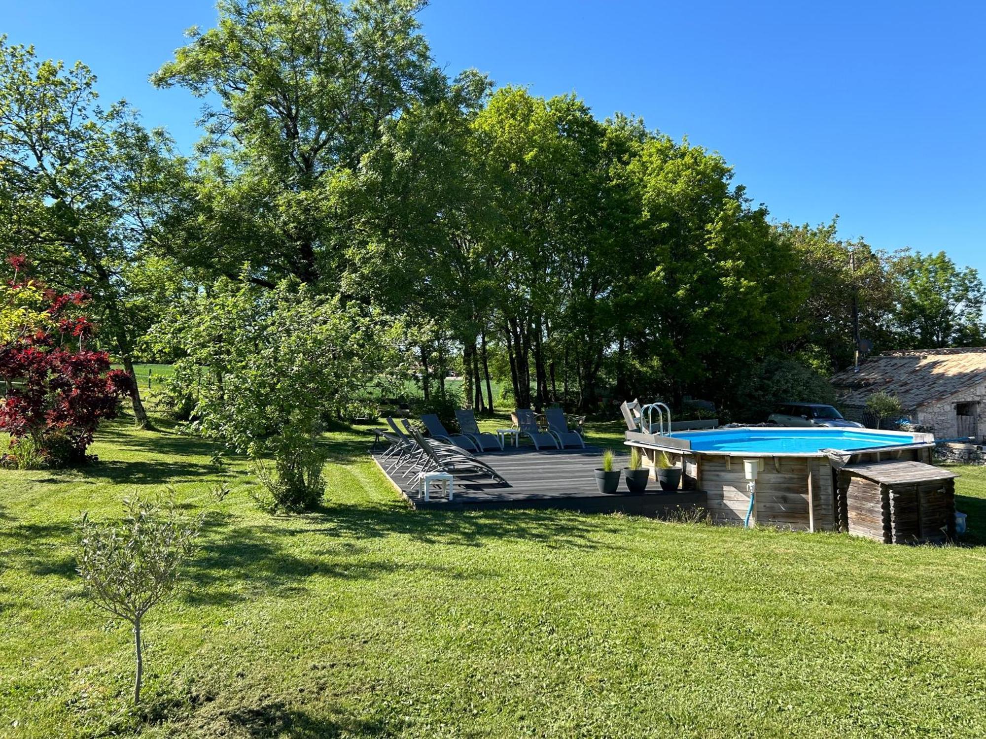 Les Fontanelles Du Quercy Blanc Villa Montcuq ภายนอก รูปภาพ